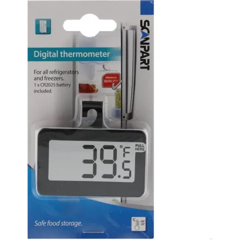 koelkastthermometer -20�C tot +50�C digitaal
