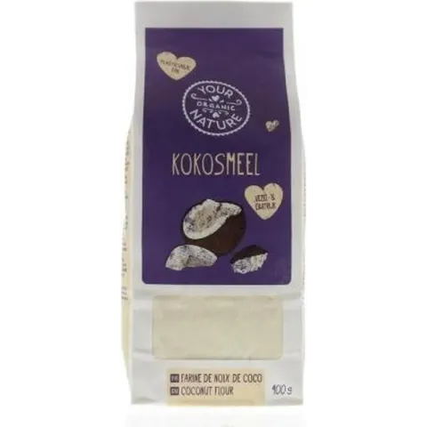Kokosmeel Your Organic Nature - Zak 400 gram - Biologisch