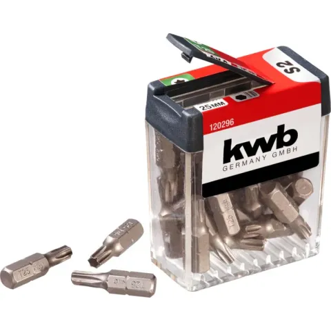 KWB S2 Bits, 25mm, Basic Torx T25, 25-delig