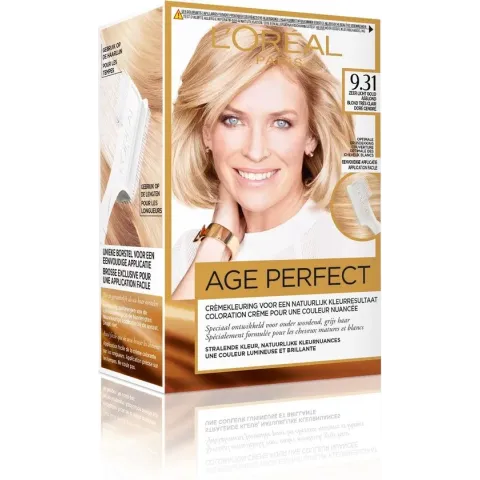 L'Oréal Paris Excellence Age Perfect 9.31 -  Zeer Licht Goud Asblond - Haarverf