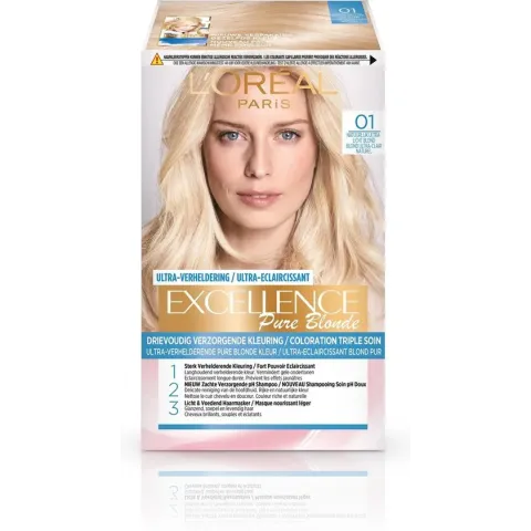 L’Oréal Paris Excellence Crème 01 - Ultra Licht Natuurlijk Blond - Haarverf