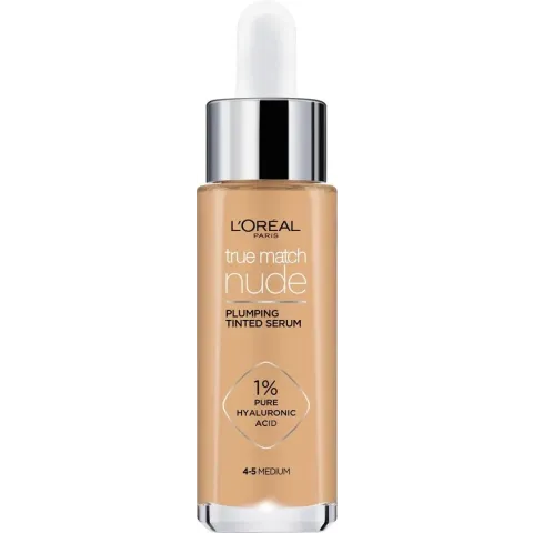 L'Oréal Paris - True Match Getint Serum - 4-5 Medium - Getint Serum, verrijkt met 1% hyaluronzuur - 30ml