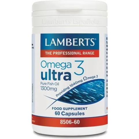 Lamberts Omega 3 Ultra - 60 capsules - Vetzuren - Voedingssupplement