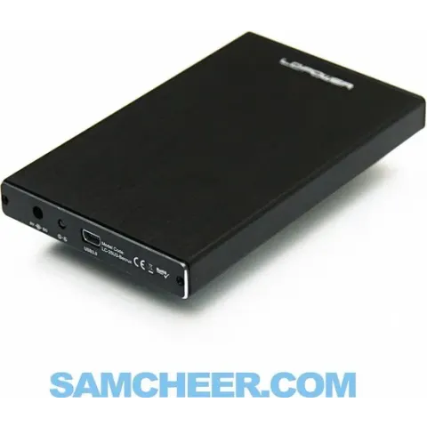 LC-Power LC-25U3-Becrux 2.5'' Zwart