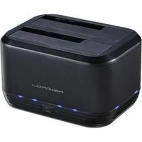 LC-Power LC-DOCK-U3-III basisstation voor opslagstations USB 3.0 (3.1 Gen 1) Type micro-B Zwart