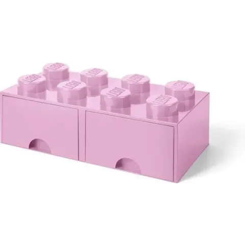 LEGO 4004 Storage Brick Opbergbox - Kunststof - Lichtroze