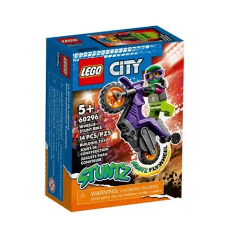 LEGO City Wheelie stuntmotor 60296