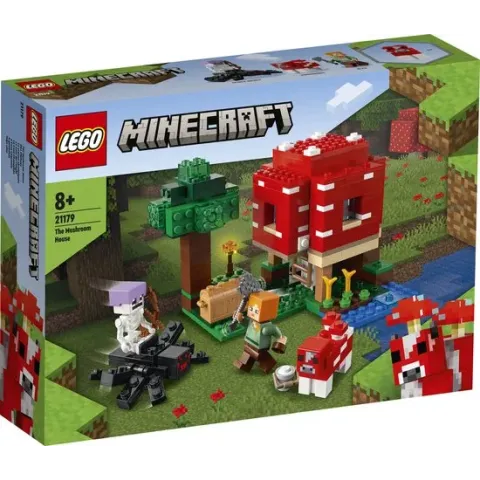 LEGO Minecraft Het Paddenstoelenhuis - 21179