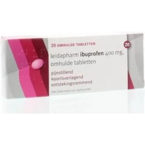 Leidapharm ibuprofen 400 mg 20 stuks