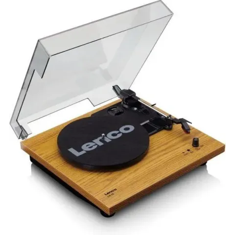 Lenco LS-10 - Platenspeler met ingebouwde speakers - Hout