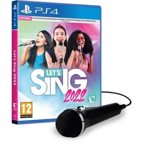 Let's Sing 2022 + 1 Microphone International Version - PS4