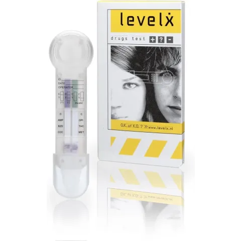 LevelX Speekseltest Drugs - 1 stuk - Drugstest