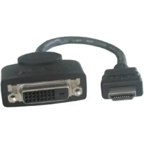 Lindy 41227 video kabel adapter 0,2 m DVI-D HDMI Zwart