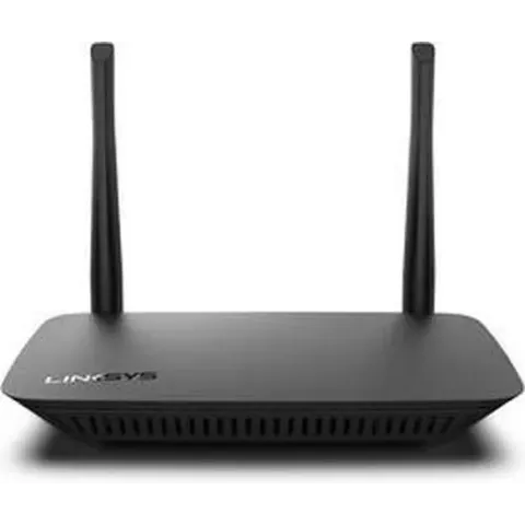 Linksys E5350 draadloze router Dual-band (2.4 GHz / 5 GHz) Fast Ethernet Zwart
