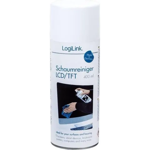 LogiLink Schaumreiniger für TFT/LCD Bildschirme (400 ml)