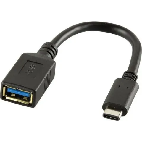 LogiLink USB 3.2 Gen 1 (USB 3.0) Adapter [1x USB-C stekker - 1x USB 3.2 Gen 1 bus A (USB 3.0)] CU0098