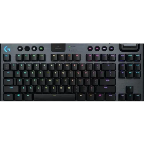 Logitech G G915 TKL - Gaming Toetsenbord + Bluetooth QWERTY US International / Zwart