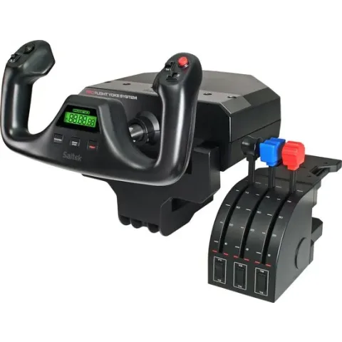 Logitech G Saitek Pro Flight Yoke Systeem - PC - Zwart