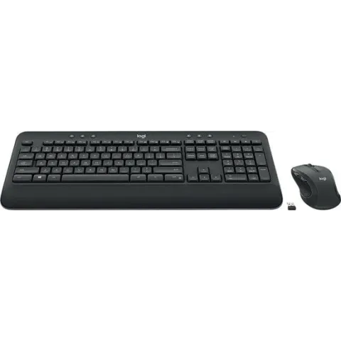 Logitech MK545 Advanced toetsenbord RF Draadloos US International Zwart