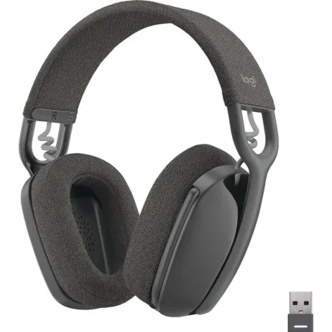Logitech Zone Vibe 125 - Draadloze Computer Headset - Bluetooth en USB