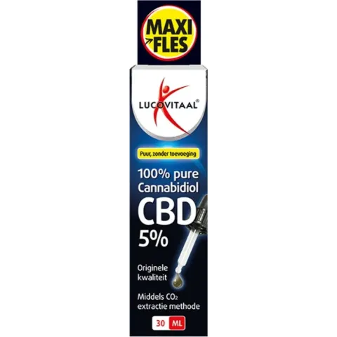 Lucovitaal CBD Cannabidiol Olie 5% 30 ml