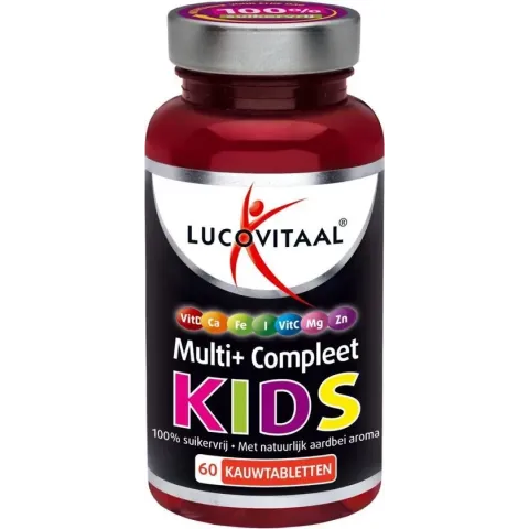 Lucovitaal Multi+ Compleet Kids 60 tabletten
