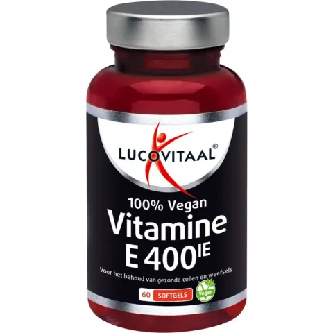 Lucovitaal Vitamine E 400 IE 100% Vegan 60 capsules
