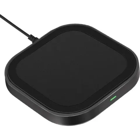Luvego Draadloze Oplader Wireless Qi Quick Charger - Zwart - 10W - Inclusief kabel