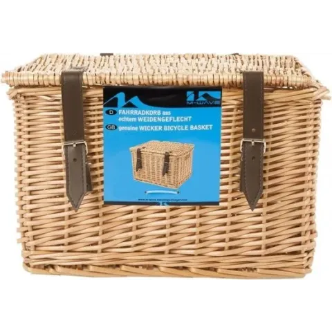 M-Wave fietsmand voor Universal bruin 40 x 33 x 25,5 cm