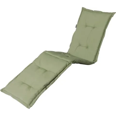 Madison - Tuinkussen - Loungekussen - 200 x 60cm - Panama Sage Groen - Ligbedkussen