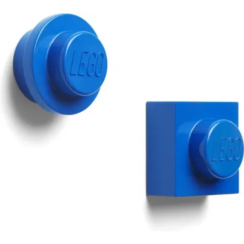 Magneten set van 2, Blauw - LEGO