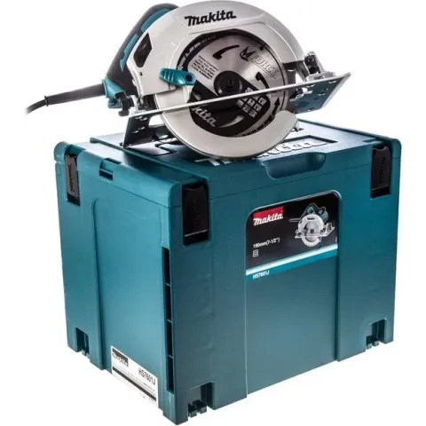 Makita HS7601J Cirkelzaag - 230 V - 190 mm - In Mbox Opbergkoffer
