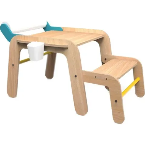 Mamatoyz Tekentafel Massam Junior 59x75 Cm Hout Naturel
