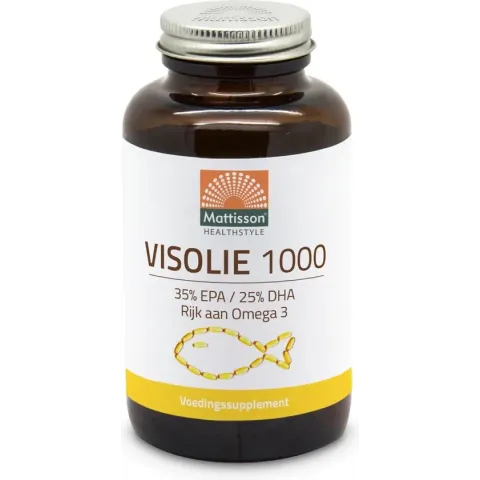 Mattisson Voedingssupplementen Mattisson Absolute visolie 1000mg 35/25 90cap