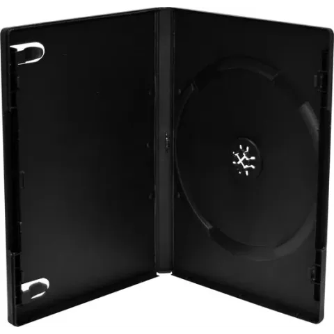 MediaRange BOX11 CD-doosje Dvd-hoes 1 schijven Zwart