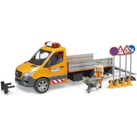 Mercedes Benz Sprinter Municipal met Bestuurder en Accessoires