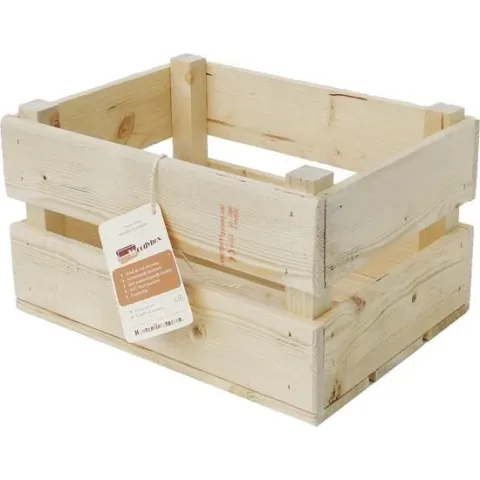 Merkloos Transport krat B1 Blanco