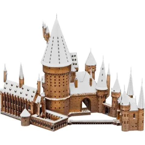 Metal Earth Hogwarts in Snow