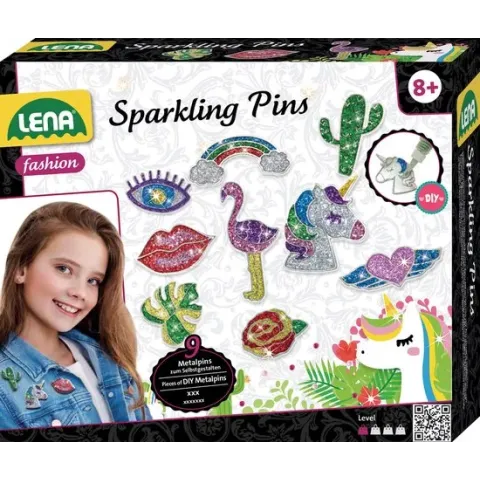 Metal Sparkling Pin