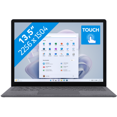 Microsoft Surface Laptop 5 13" i5/8GB/512GB PLATINUM