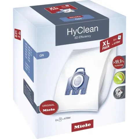 Miele HyClean 3D Efficiency GN XL Pack - Stofzuigerzakken - 8 stuks