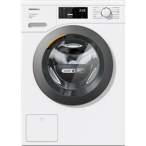 Miele WTD 165 WPM Was-droogcombinatie Wit