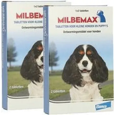 Milbemax -  kleine hond - 50 tabletten