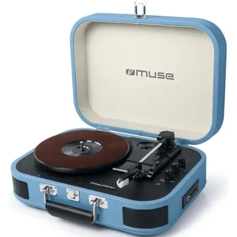 Muse MT-201BTB Bluetooth platenspeler met encoding functie