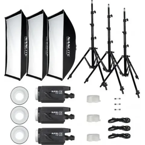 Nanlite FS200 Tripple Kit