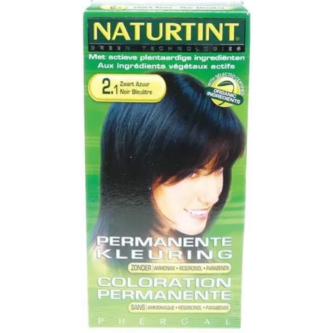 Naturtint 2.1 - Zwart Azuur - Haarverf