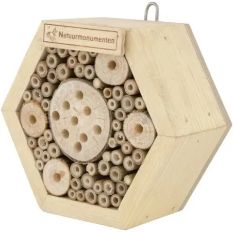 Natuurmonumenten Insectenhuis Zeshoek - Nestkast - Small