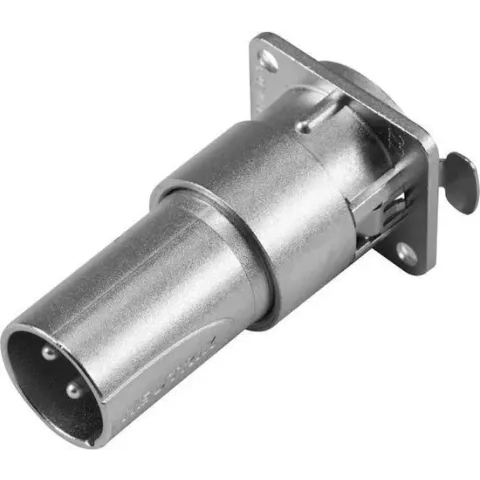 Neutrik NA3FDM kabeladapter/verloopstukje XLR Zilver