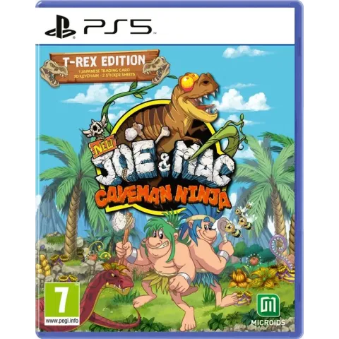 New Joe & Mac: Caveman Ninja: T-Rex Edition - PS5