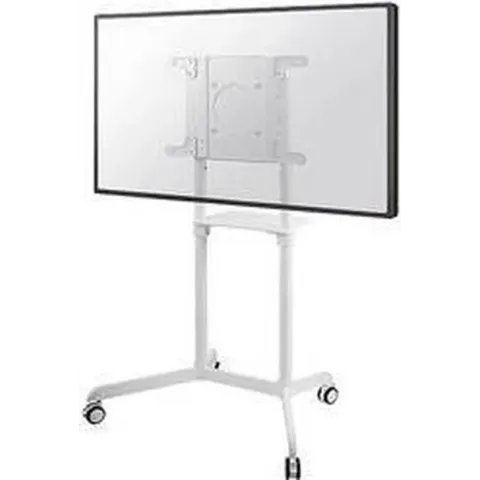 NEWSTAR NS-M1250WHITE Mobile Flat Screen Floor Stand height 160cm 37-70inch White